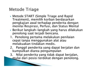 Bahan ajar keperawatan bencana | PDF