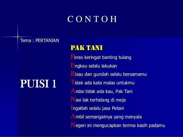 Bahan ajar menulis puisi dengan power point