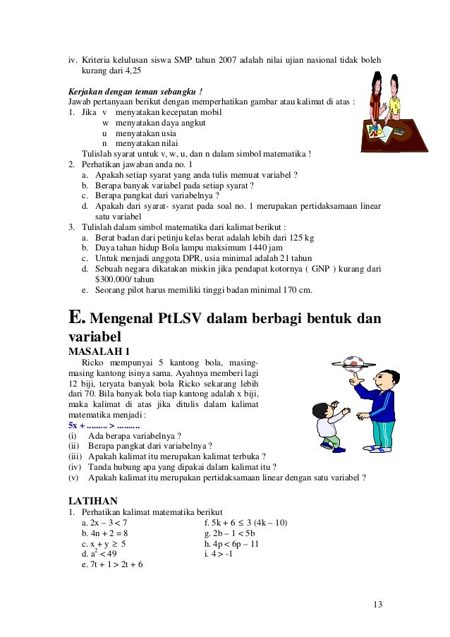 Apa Itu Pertidaksamaan Linear Satu Variabel لم يسبق له مثيل