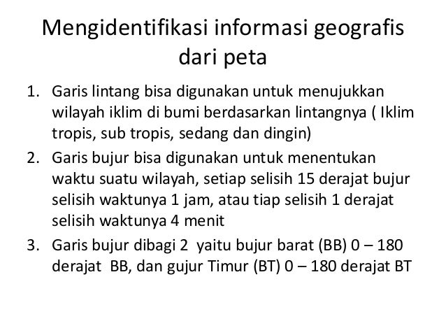 Bahan ajar peta atlas dan globe Bahan ajar peta atlas dan globe