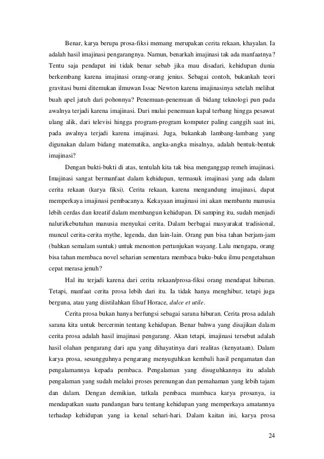 Bahan Ajar Prosa Fiksi Plpg Smp