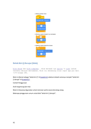 Bahan Ajar Sistem Game menggunakan Scratch | PDF
