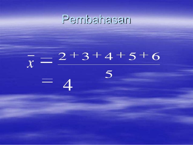 Bahan ajar statistika