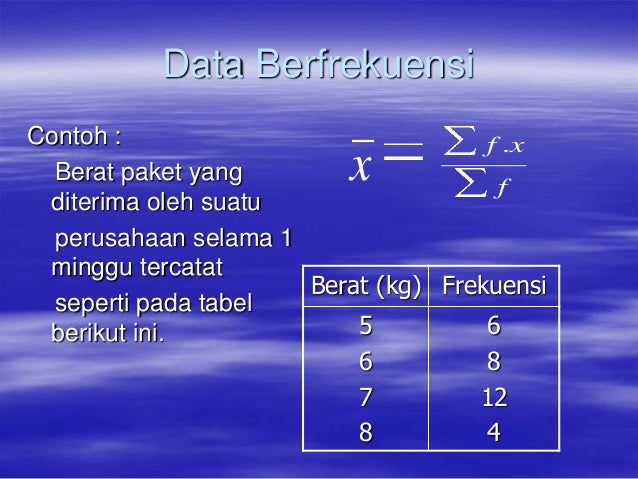 Bahan ajar statistika