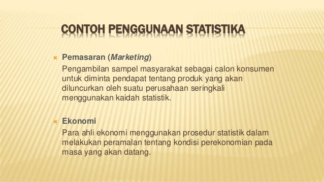 Bahan Ajar Statistik Ekonomi
