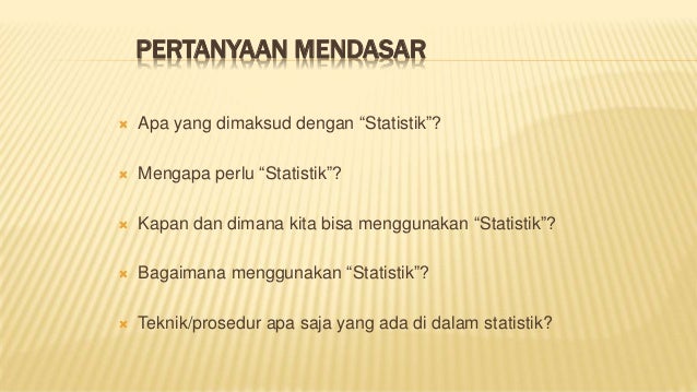 Bahan Ajar Statistik Ekonomi