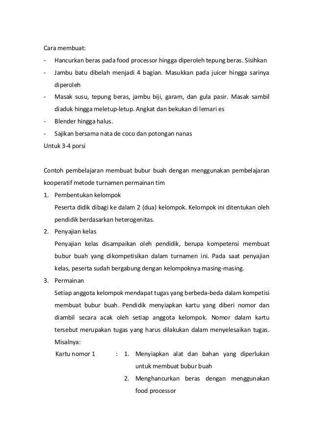 Teks Prosedur Cara Menggunakan Blender Pigura