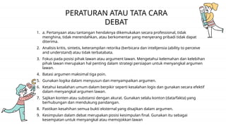 1.BAHAN AJAR TENTANG DEBAT beserta materinya | PPTX