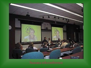 Suasana teleconference
 