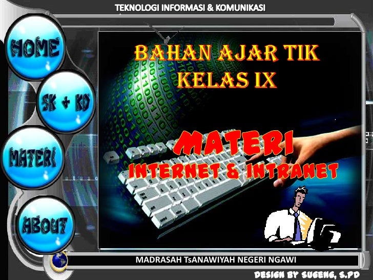 Bahan Ajar Tik Kelas Ix Smster 1