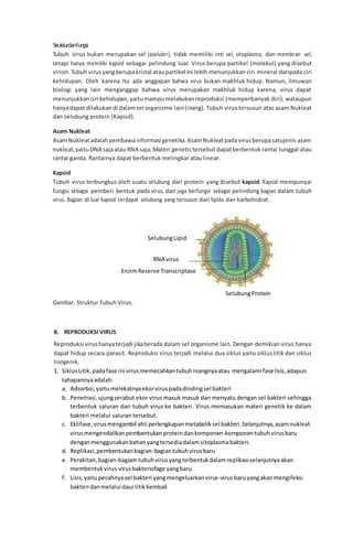 Bahan ajar virus | DOCX