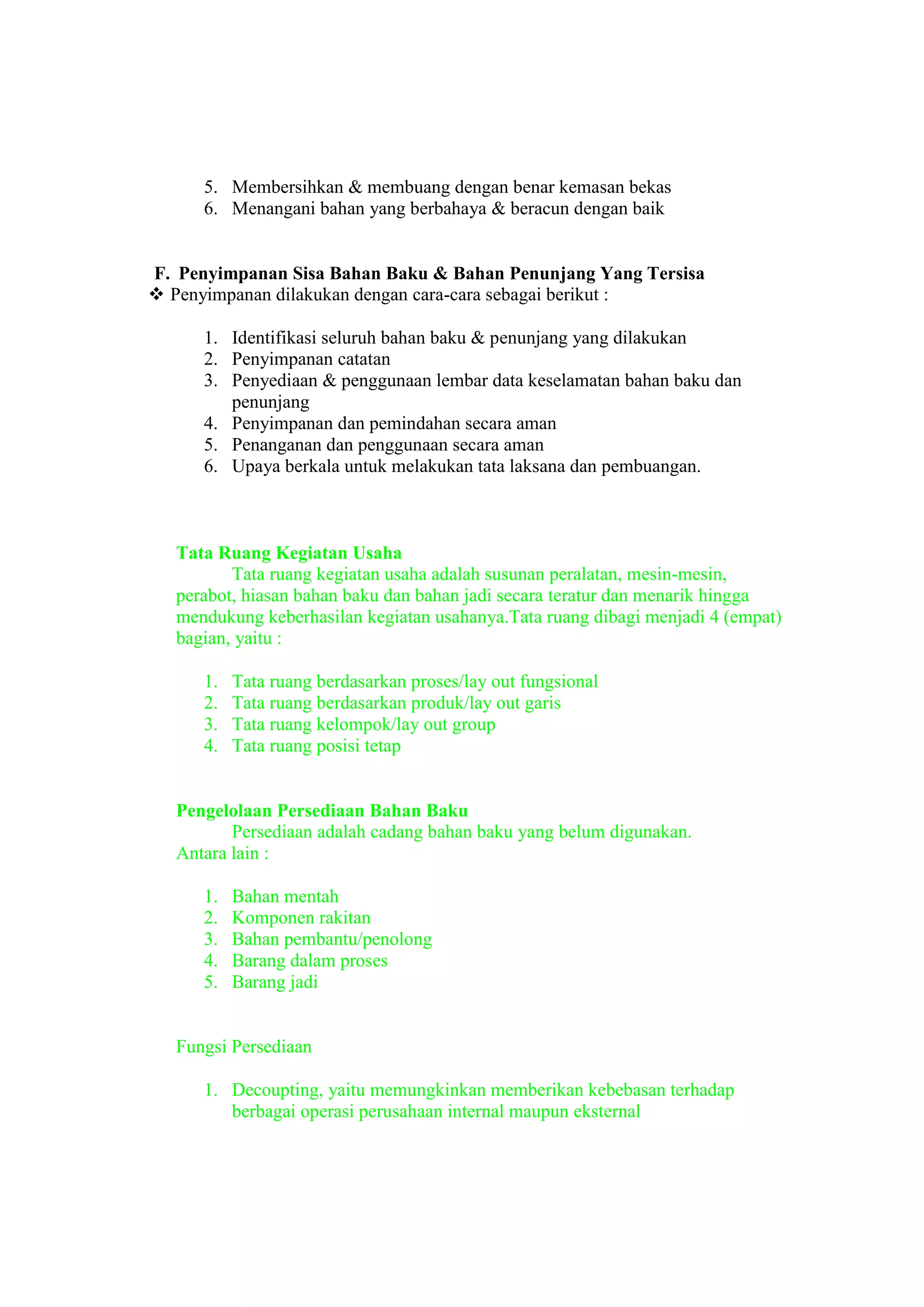 Bahan baku (Kewirausahaan) | PDF | Free Download