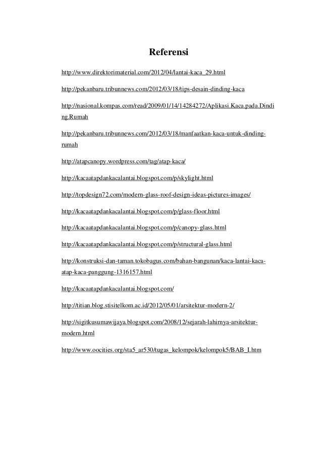  KACA  Materi Bahan Bangunan 