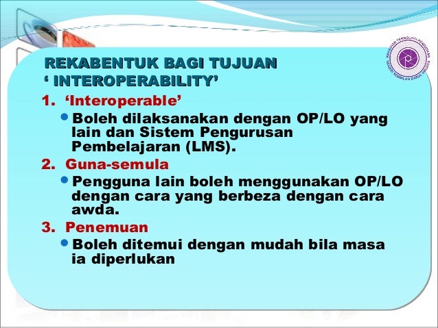 Bahan bengkel pengenalan lo 0 bjek pembelajaran.