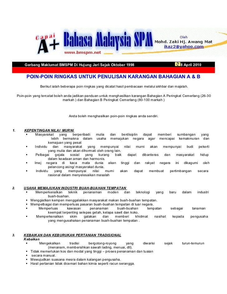 Bm Surat Rasmi Format Surat GG