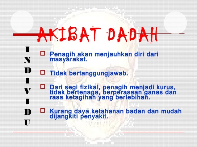  Apa itu dadah  