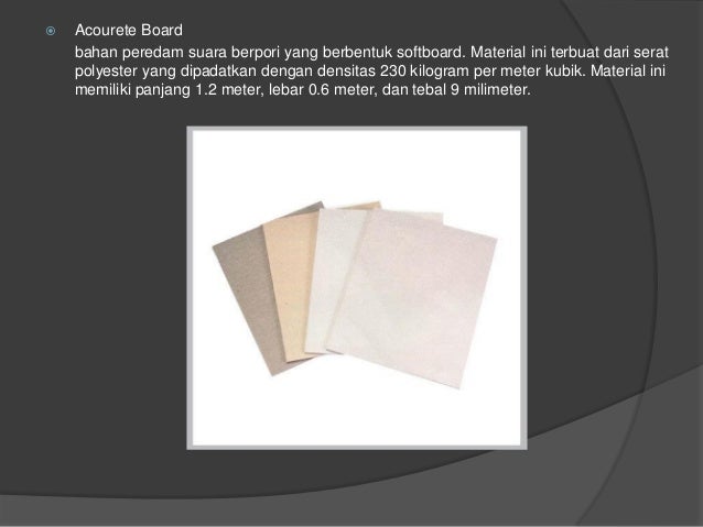 Bahan dan panel akustik peredam suara yang bagus untuk Bahan dan panel akustik peredam suara yang bagus untuk