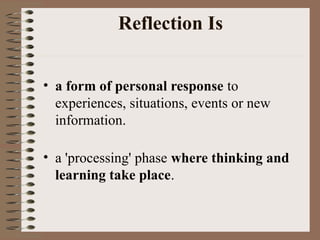Enhancing Learning Through Reflective Thinking and Writing in Science ...