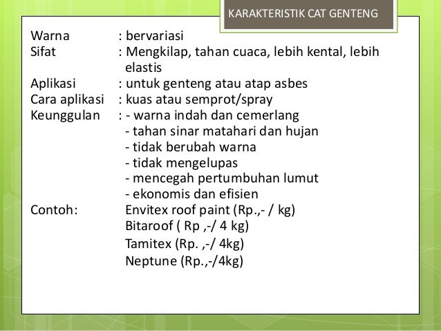 Bahan Finishing Materi Bahan Bangunan 