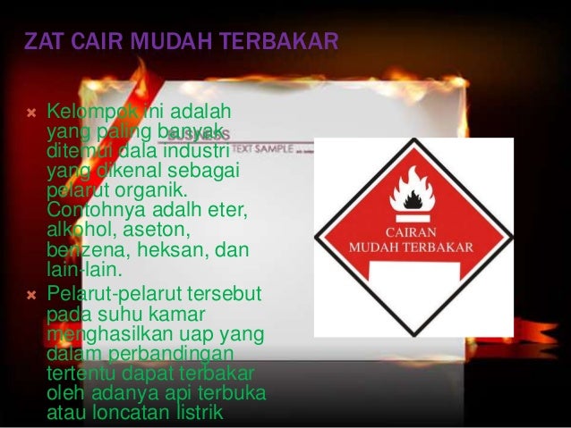 Bahan Kimia Mudah Terbakar