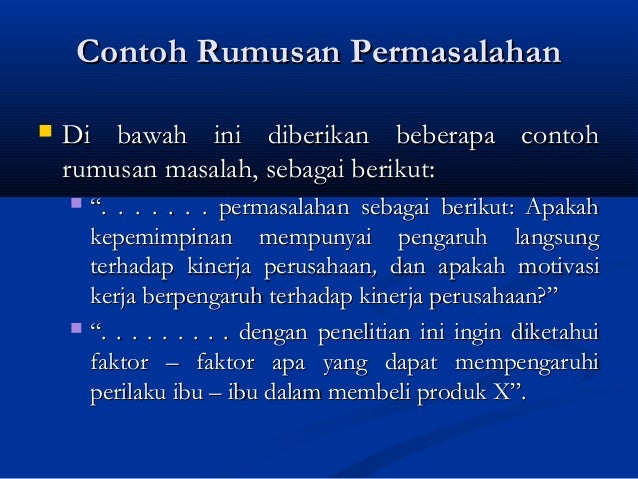 Metodologi Penelitian Bisnis