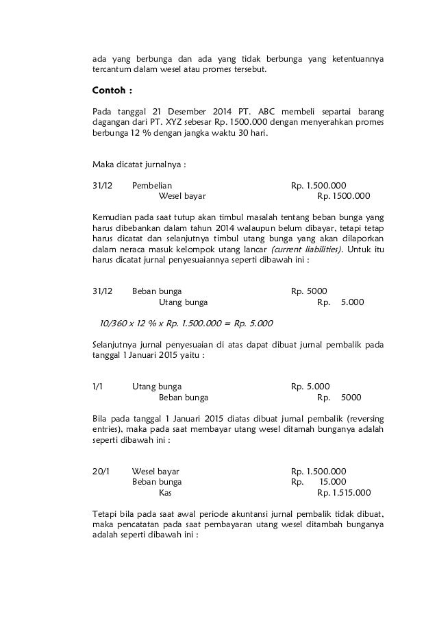 Bahan Kuliah Pengantar Akuntansi Ii Utang Jk Pendek Bahan Kuliah Pengantar Akuntansi Ii Utang Jk Pendek