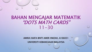 Bahan mengajar matematik 2 | PPTX