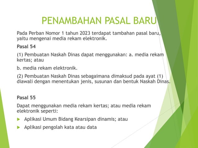 Bahan Paparan Internalisasi Perban No 1 Tahun 2023.pptx