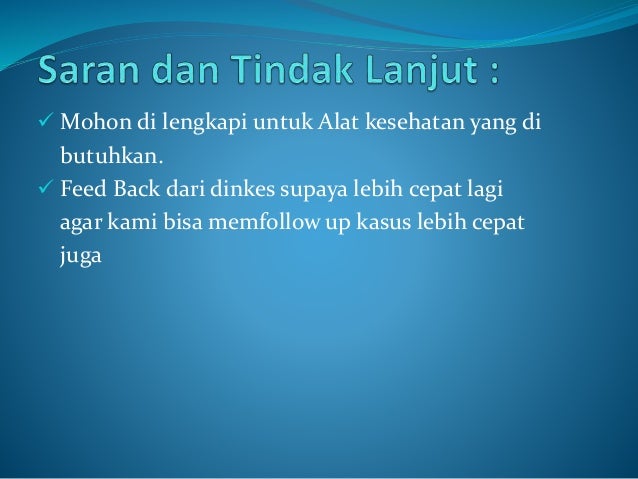 Bahan presentasi rapat surveilans epidemiologi campak