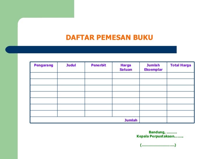 Bahan pustaka
