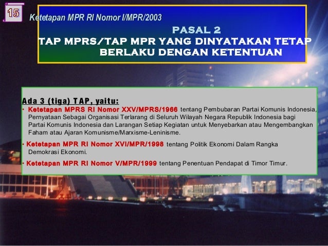 TAP MPR NO 1 TAHUN 2003 PDF DOWNLOAD TAP MPR NO 1 TAHUN 2003 PDF DOWNLOAD