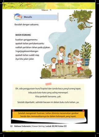Bahasa Indonesia Buku Siswa Kelas III SD | PDF