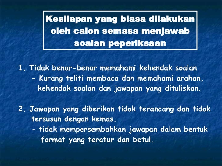 Bahasa Melayu Kertas 2 Upsr
