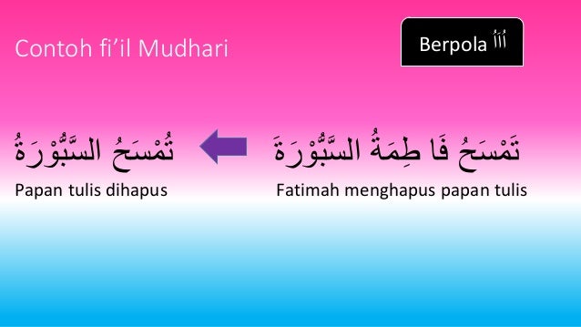 Bahasa Arab Fi Il Mabni Majhul Dan Naibul Fa Il Kelompok 8 Kelas Xi