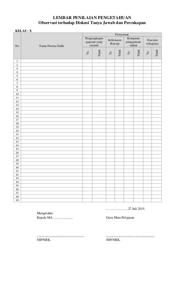 RPP MA Bahasa Arab X