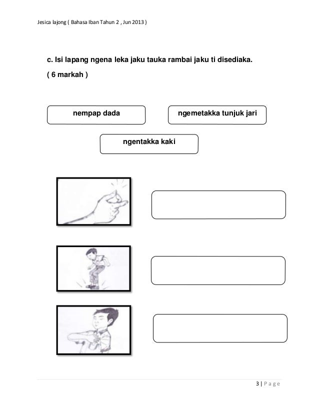 Bahasa iban thn 2 jun 2013