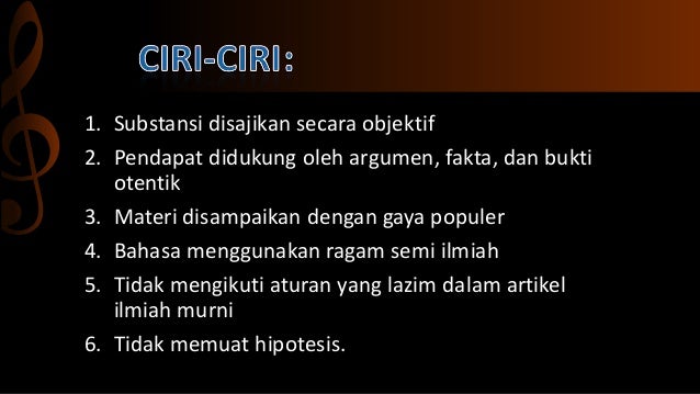 Bahasa Indo Artikel Populer