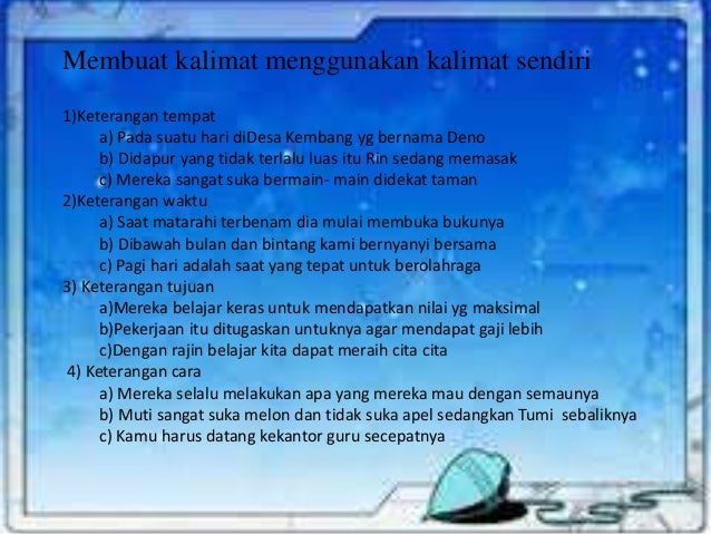 Unsur Kebahasaan Teks Eksemplum Bahasa Indonesia