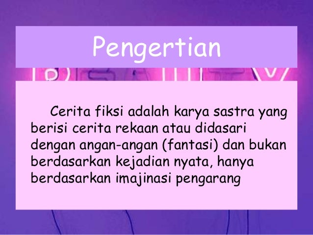 Buku Fiksi