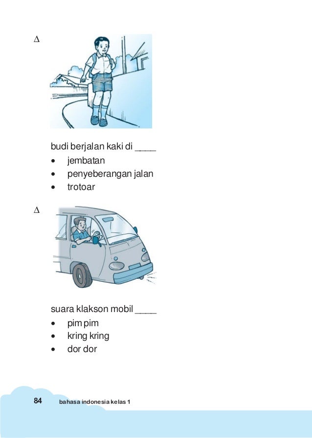 Bahasa indonesia Kelas 1 Sekolah Dasar