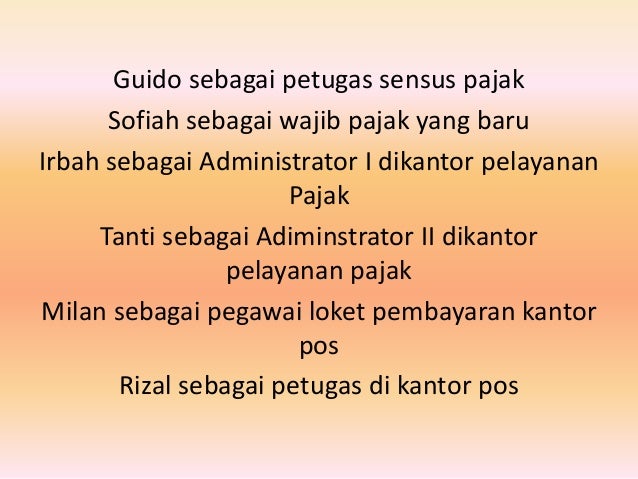 Skenario Drama Teks Prosedur Kompleks