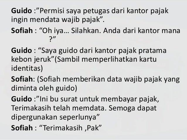 Skenario Drama Teks Prosedur Kompleks