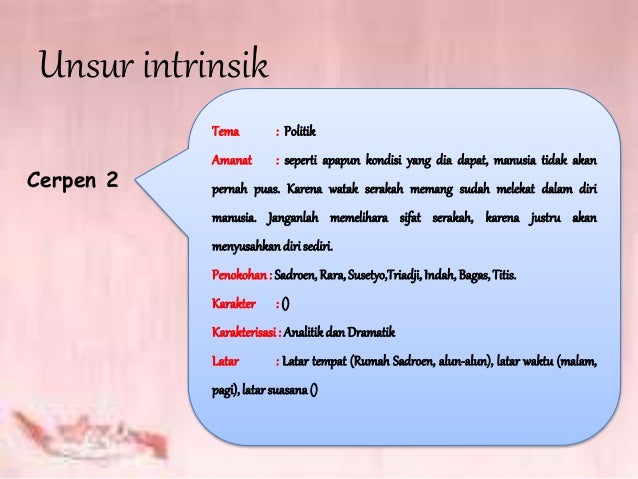 Bahasa indonesia - alur (plot)