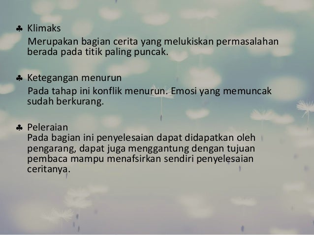 Bahasa Indonesia Alur Plot