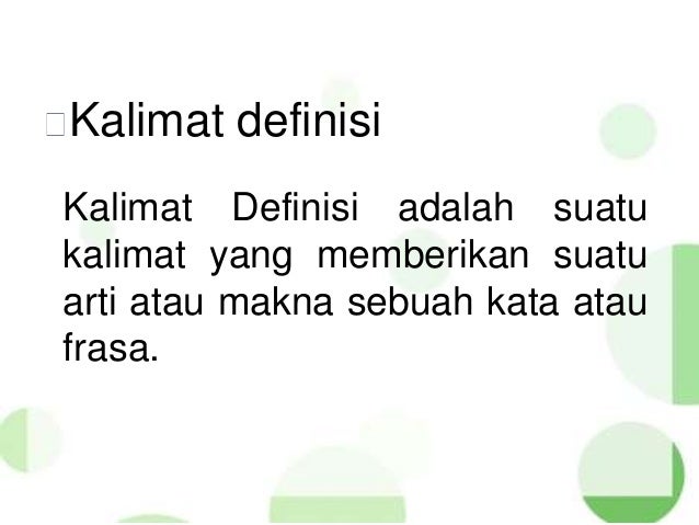 Bahasa Indonesia SMA Kelas X Semester 1 - Kalimat 