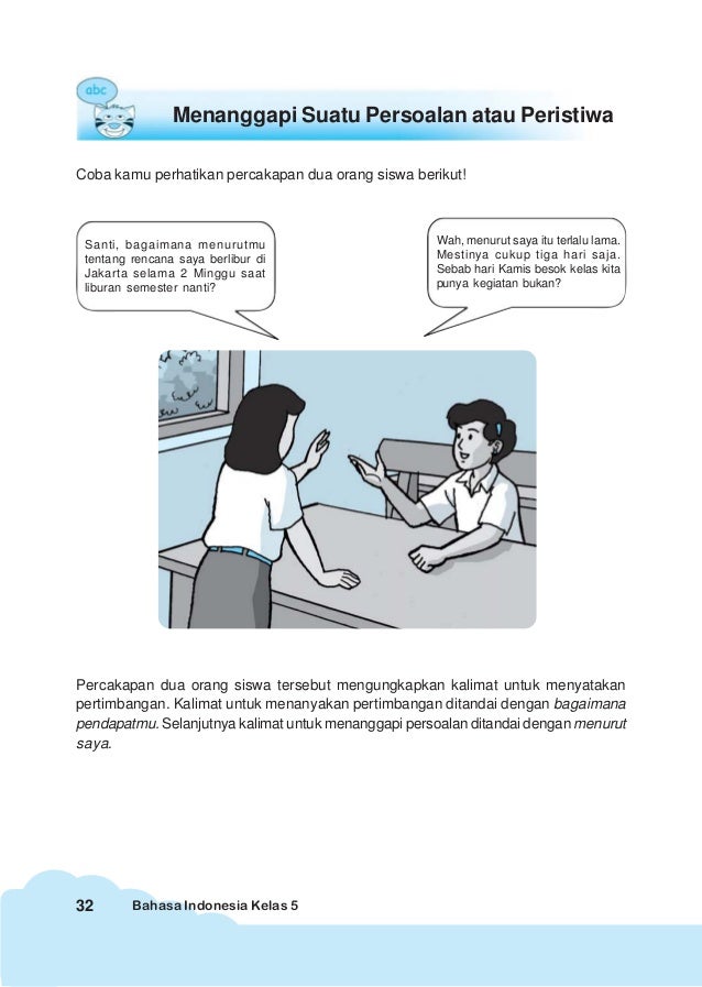 Contoh Gambar Percakapan Kalimat Ajakan