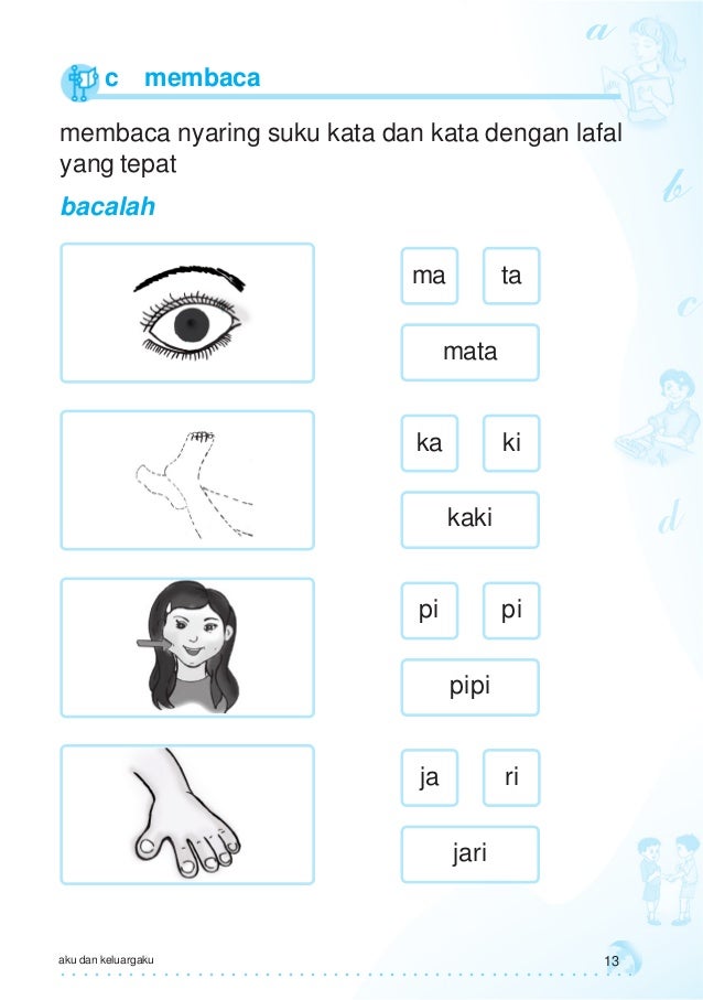 Contoh Soal Bahasa Indonesia Anak Tk - Guru Paud