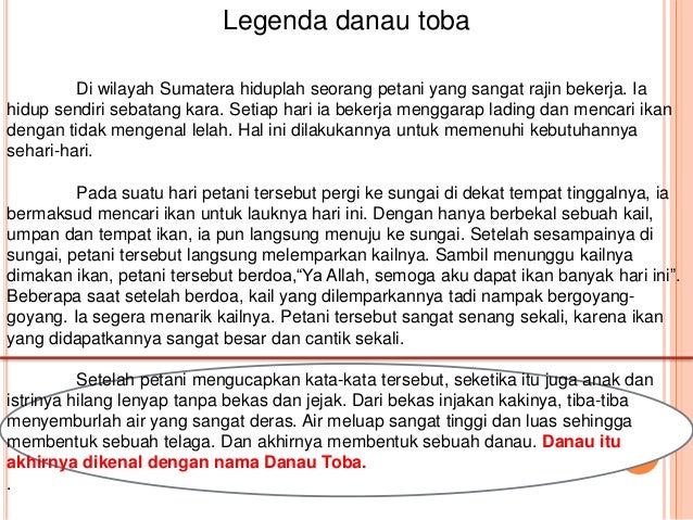 Video Cerita Rakyat Danau Toba - Toast Nuances