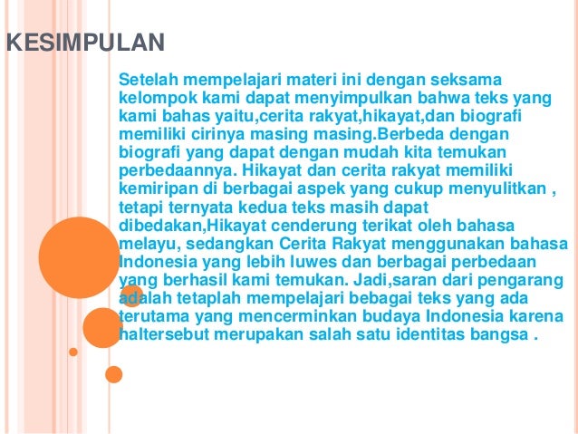 Membandingkan teks cerita ulang
