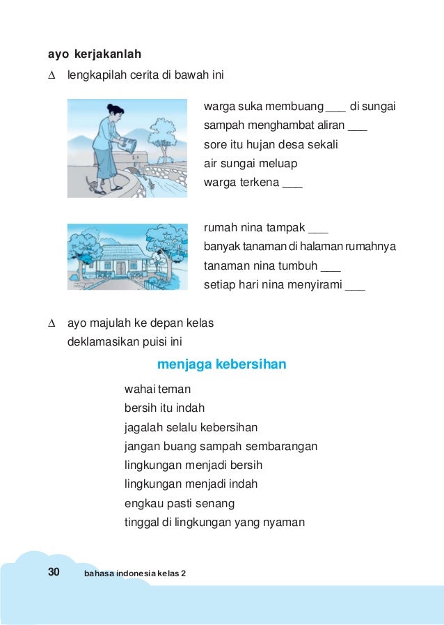 Puisi Lingkungan Bersih Dan Indah